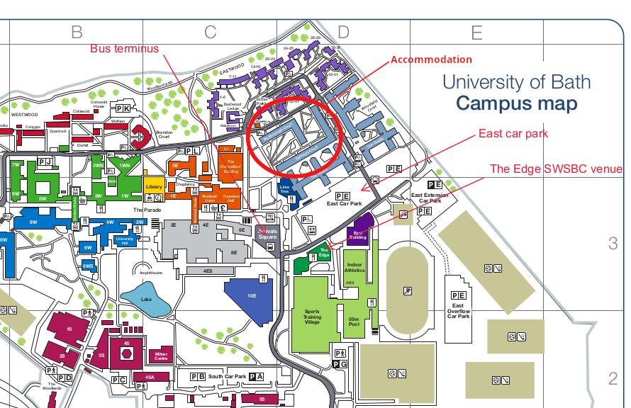 University2 map