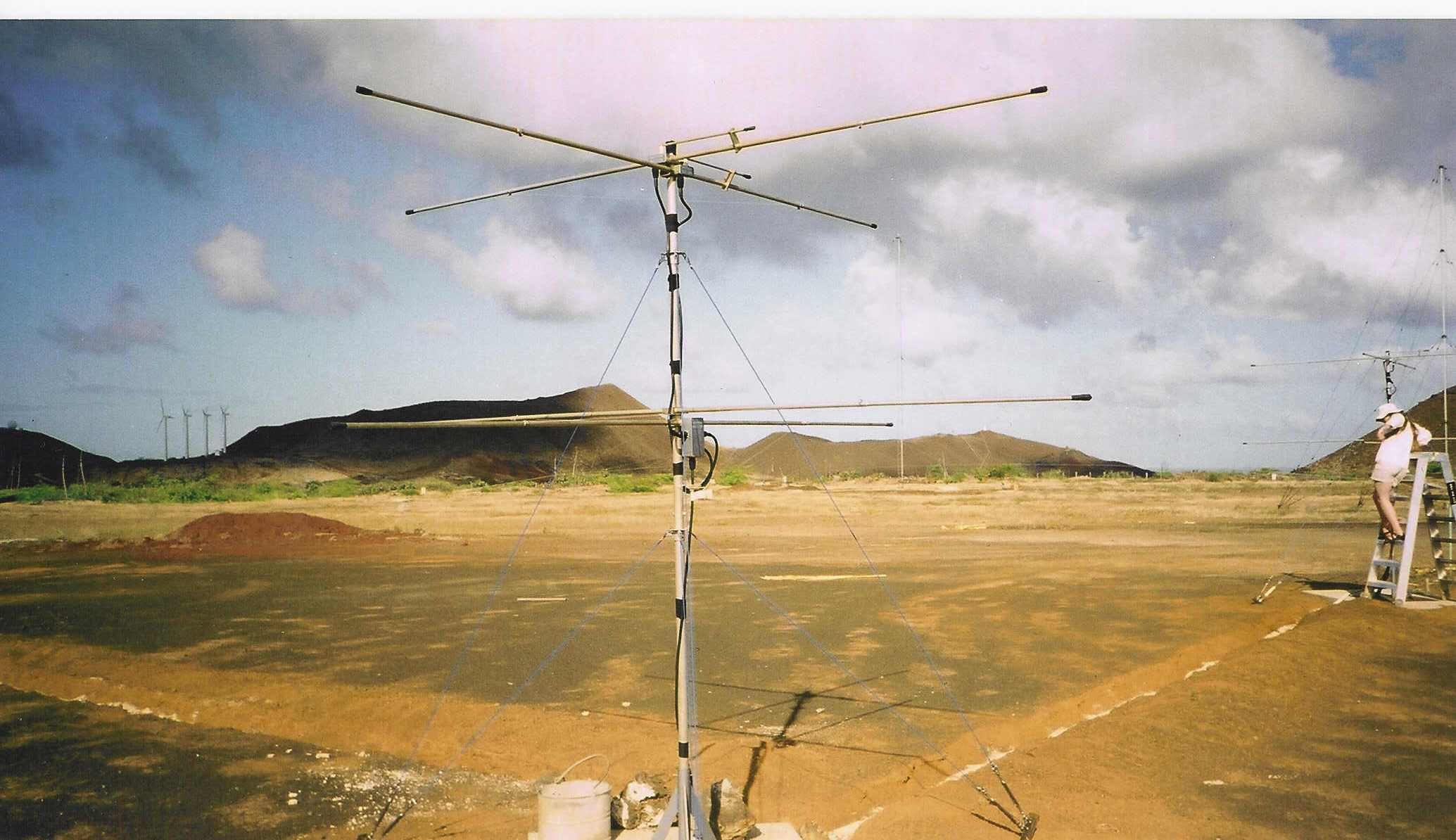 ascension island radar antenna