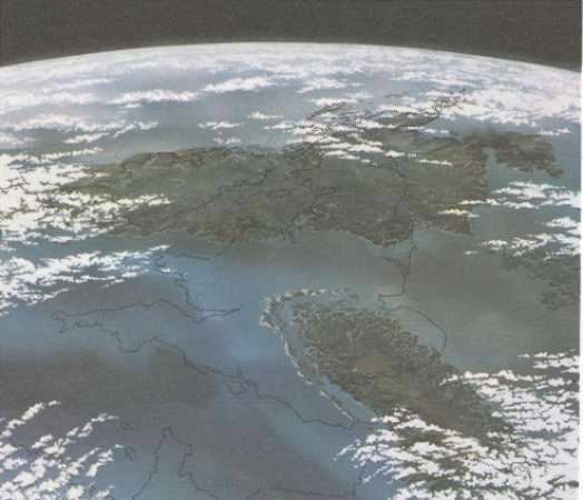 UK from Space 160Ma years ago