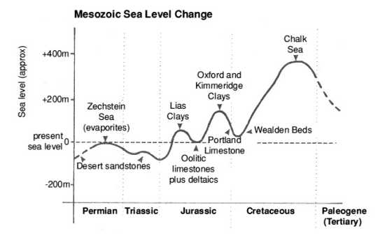 Mesozoic Sea Level Change
