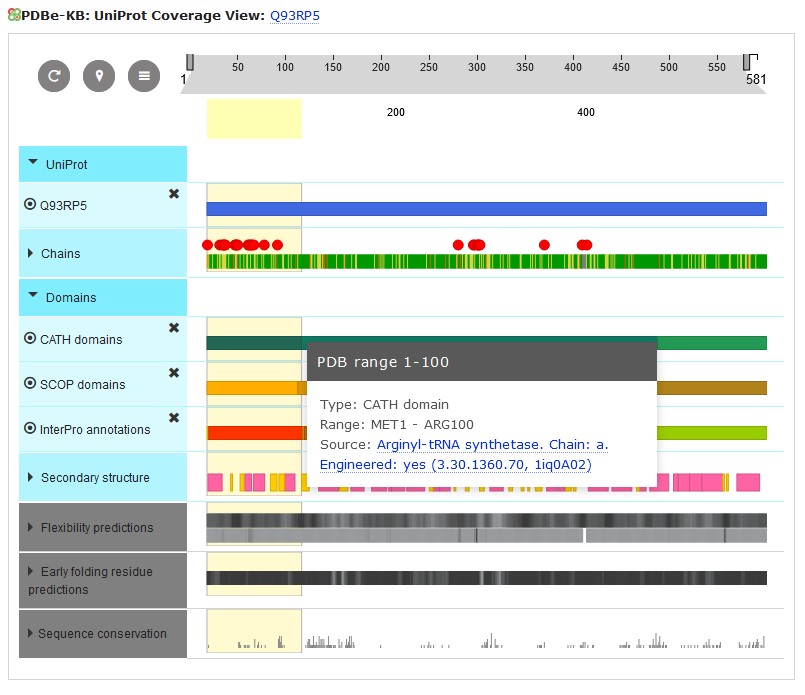 ArgRS CATH domains