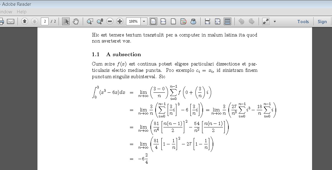 Image of a standard print PDF document containing equations which span the line.
