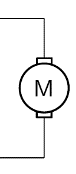 DC Motor Symbol.