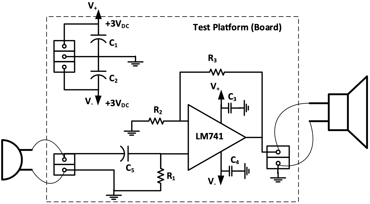 Audio Pre-Amplifier Circuit.