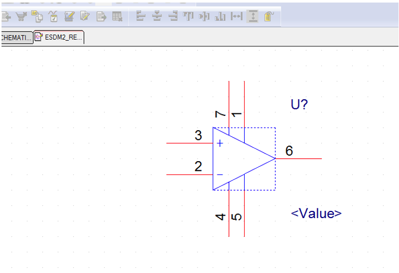 Schematic Editing Window.