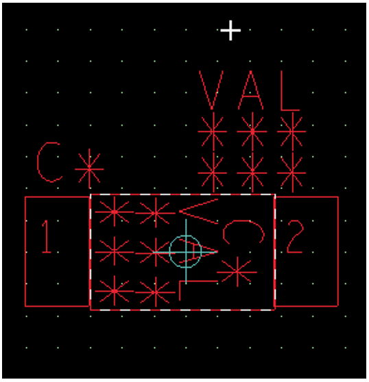 Surface Mount Capacitance Footprint Available in the Native OrCAD Library.