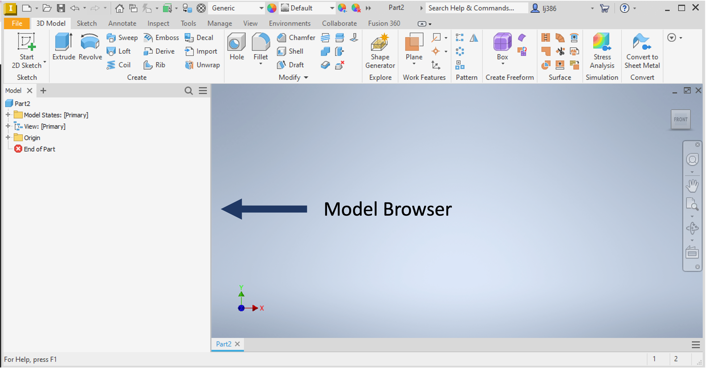 Model Browser.