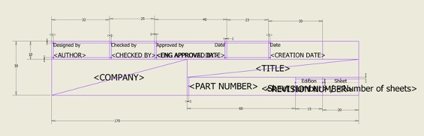 Title Block Sketch.